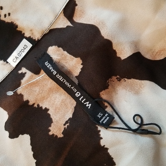 W118 Walter Baker 'Rustic Cattle' Western Cowgirl Jumpsuit / Sz XS / NWOT - Picture 8 of 12